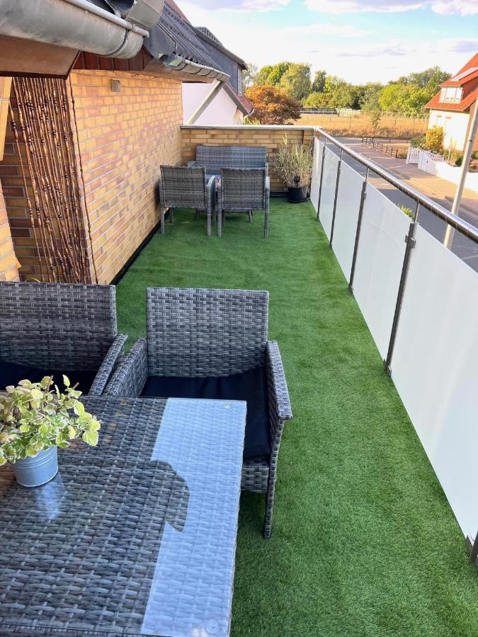 Ferien-Whg Moewe Nahe Steinhuder Meer Mit Garten Und Balkon 哈根堡 外观 照片