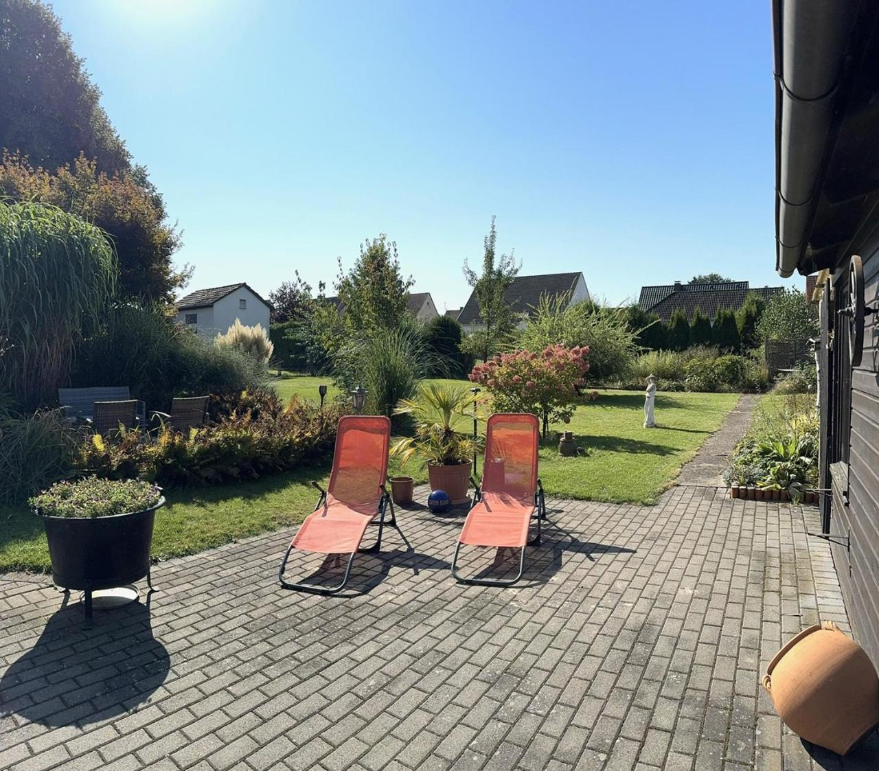 Ferien-Whg Moewe Nahe Steinhuder Meer Mit Garten Und Balkon 哈根堡 外观 照片